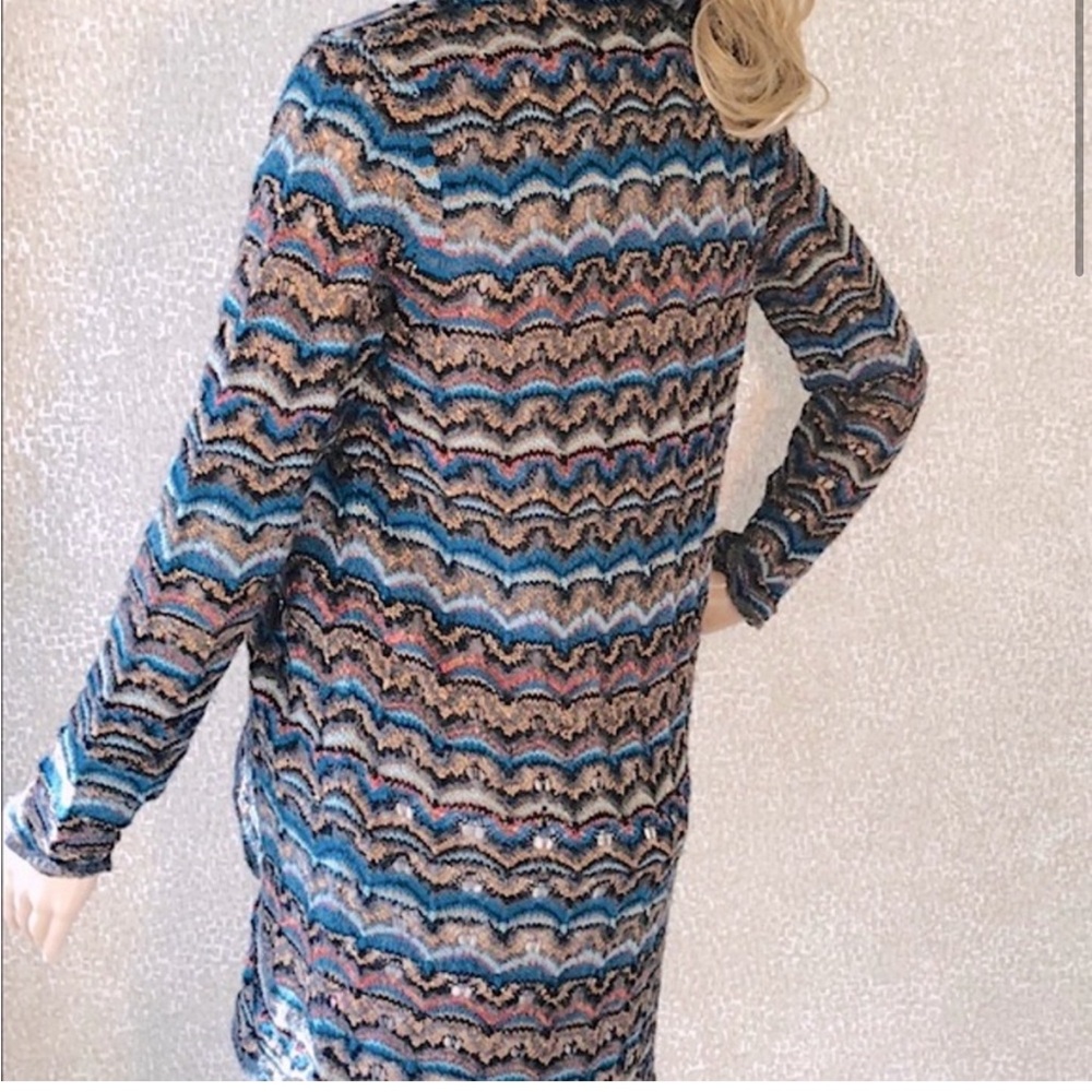 Calypso St. Barth Alpaca Thin Open Cardigan Sweat… - image 3